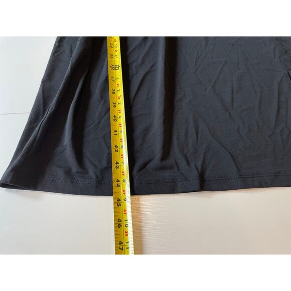 Eloquii Midi Dress Black Surplice Neck Stretchy 3/4 Sleeves Elastic Waist Sz 18 - Picture 11 of 11